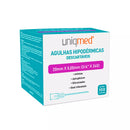 Agulhas Hipodérmicas Descartáveis  20mmX0,55mm Cx com 100 unidades Uniqmed