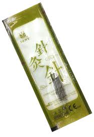 Agulha acupuntura esteril em aco inox 0,25x40MM pacote com 10 - Tony